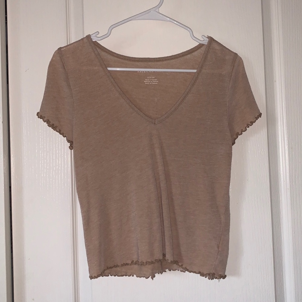 American Eagle v neck top